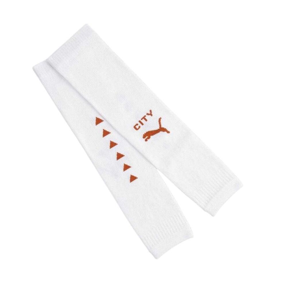 Puma Mens Manchester City FC Football Socks / Puma White